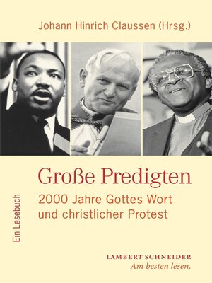 cover image of Große Predigten